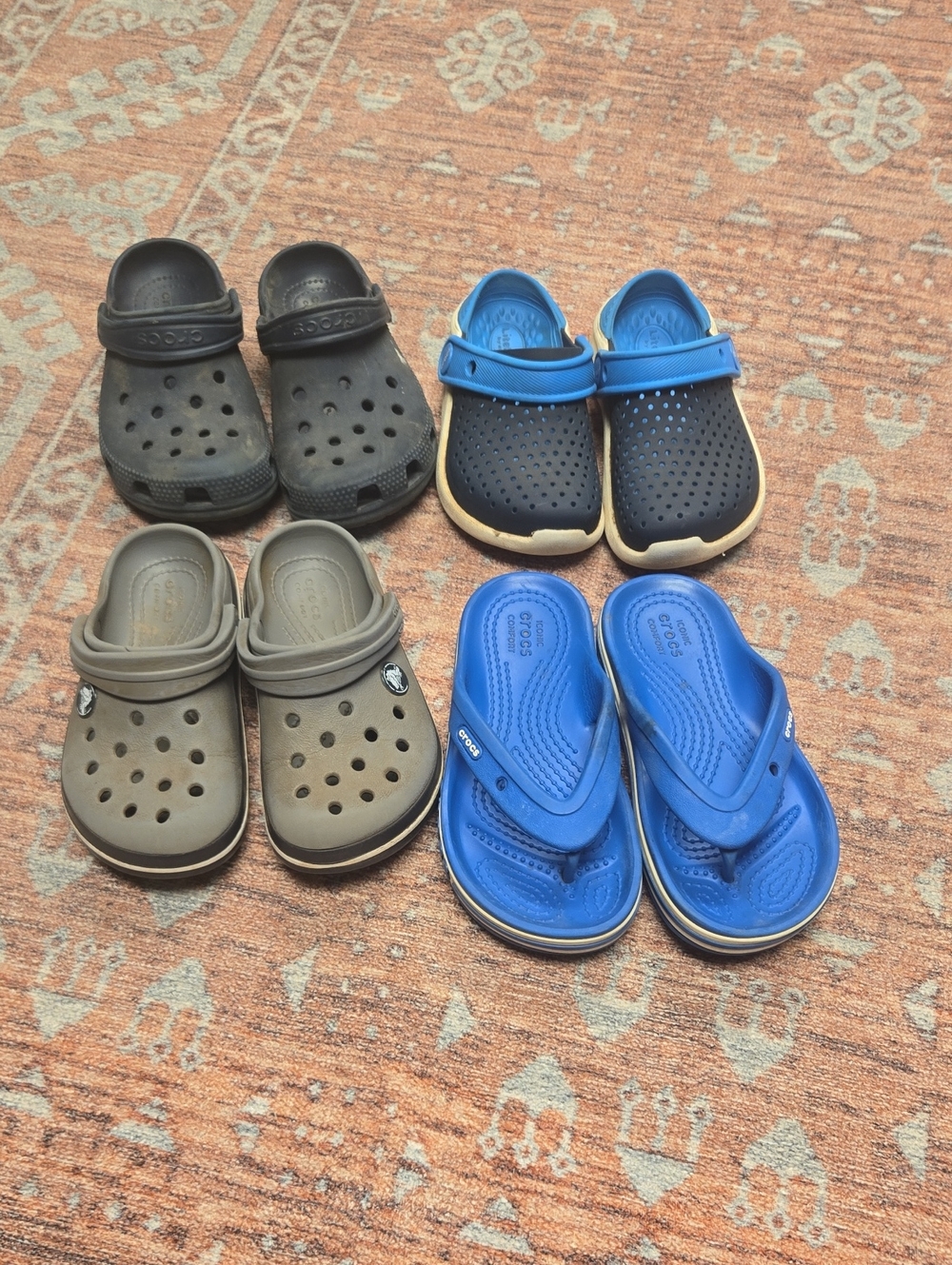 CROCS Kids Mix — 4 Pairs